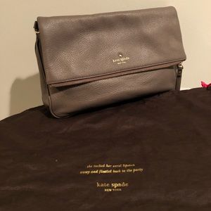 NWOT GREY KATE SPADE convertible Cross Body bag
